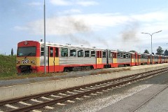 GKB (Graz-Köflacher Bahn), Graz Strassgang, 7. July 2004